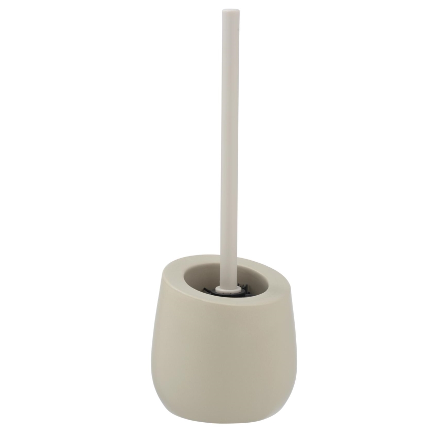 WENKO 24136100 - Escobilla de WC BADI 13,5x38 cm beige