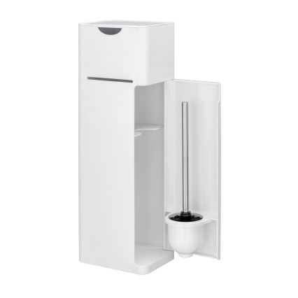 WENKO 24212100 - Escobilla para WC IMON 20x58,5 cm blanca