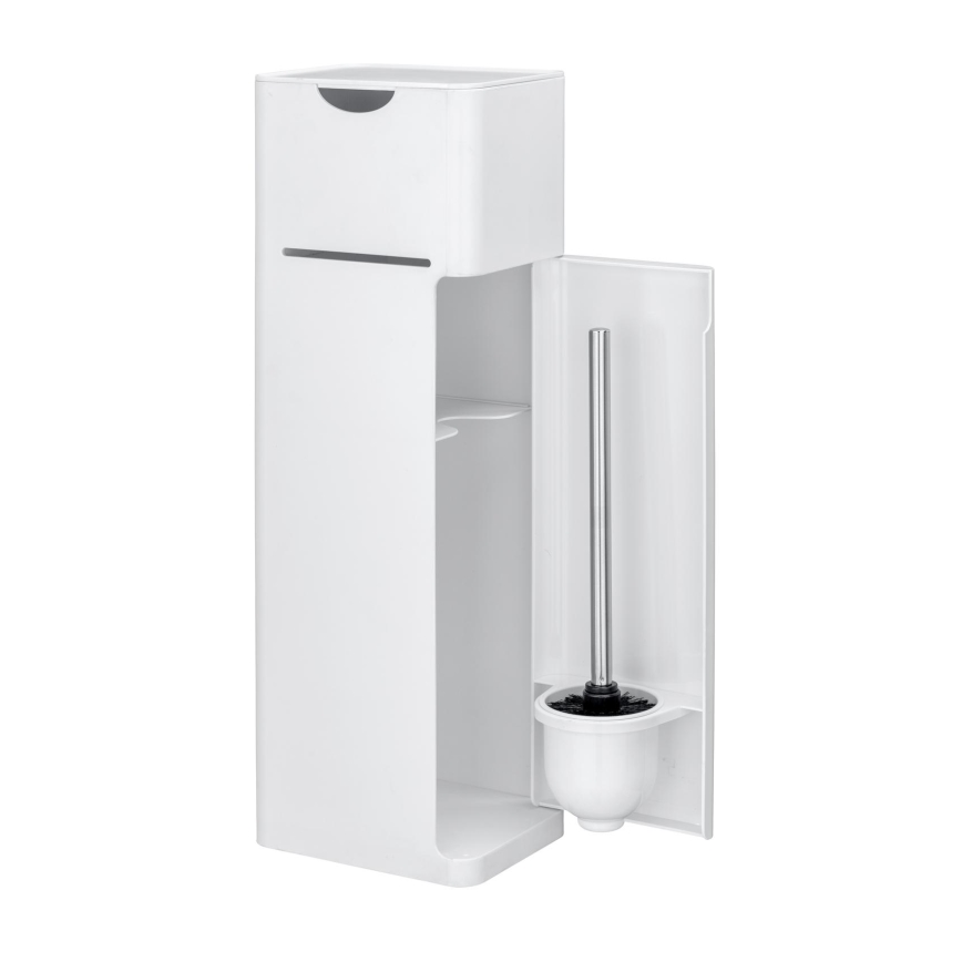 WENKO 24212100 - Escobilla para WC IMON 20x58,5 cm blanca