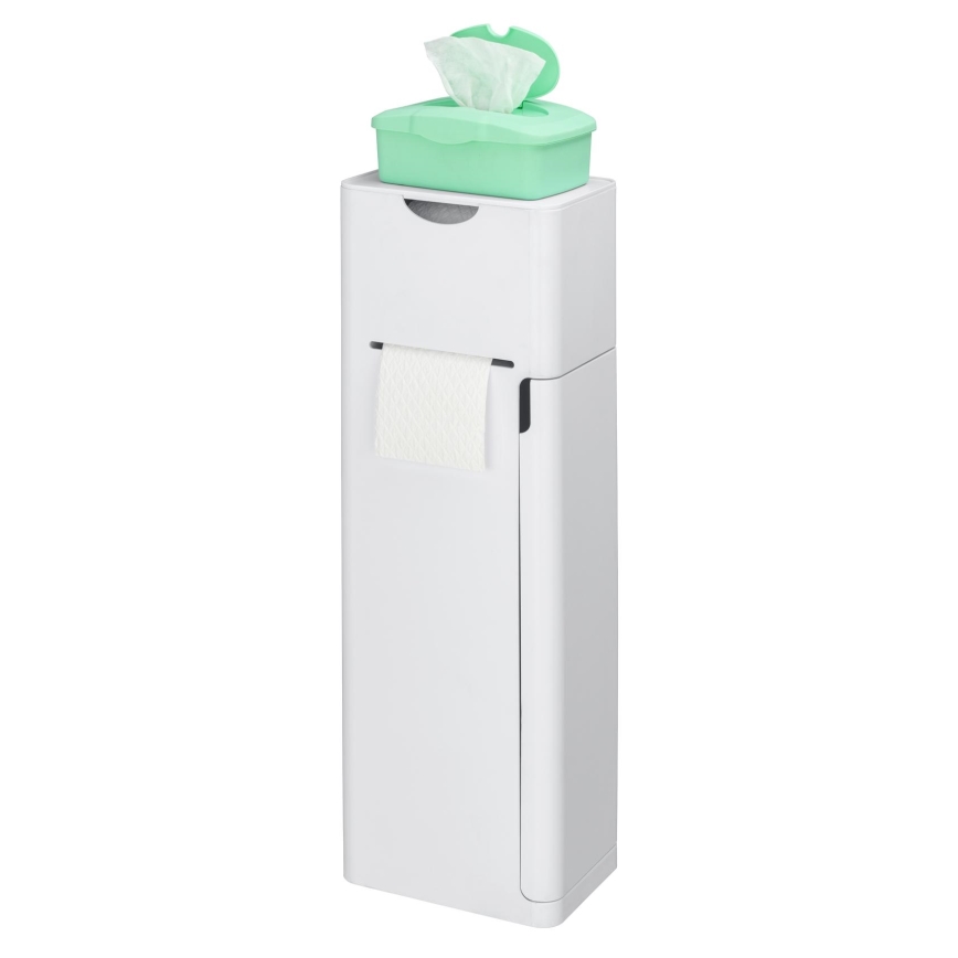 WENKO 24212100 - Escobilla para WC IMON 20x58,5 cm blanca
