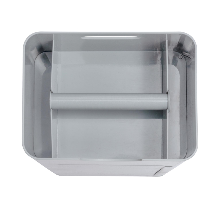 WENKO 24213100 - Cepillo de inodoro IMON 20x58,5 cm gris