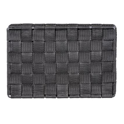 WENKO 24223100 - Cesto ADRIA 26x17 cm gris/antracita