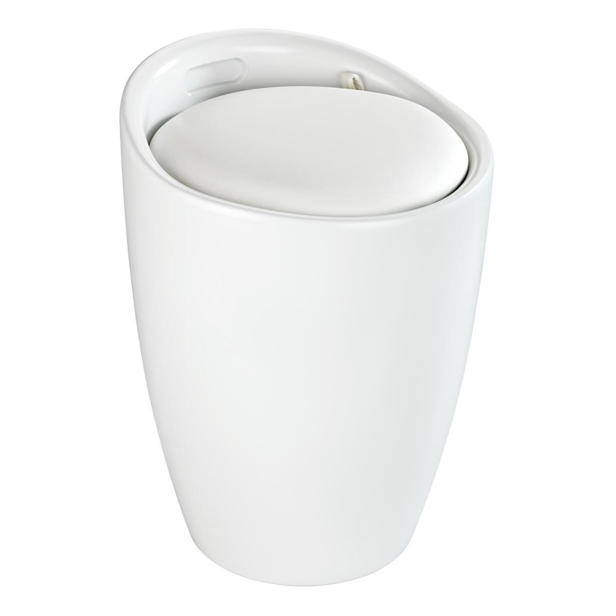 WENKO 24228100 - Taburete CANDY 36x50,5 cm blanco/negro