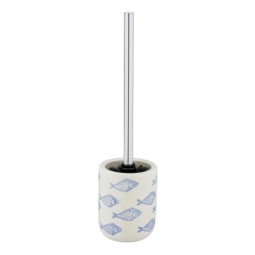 WENKO 24313100 - Cepillo para inodoro AQUAMARIN 10x40 cm beige