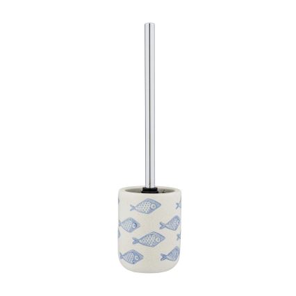 WENKO 24313100 - Cepillo para inodoro AQUAMARIN 10x40 cm beige