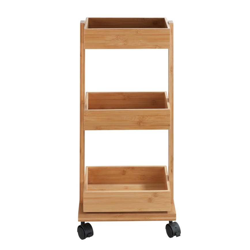 WENKO 24390100 - Estantería TORTONA 18x71,5 cm marrón/negro