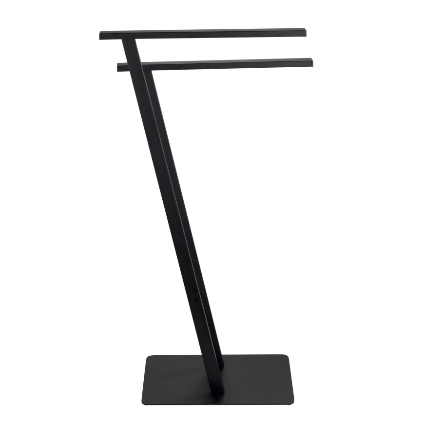 WENKO 24396100 - Toallero LIRIO 20x40 cm negro