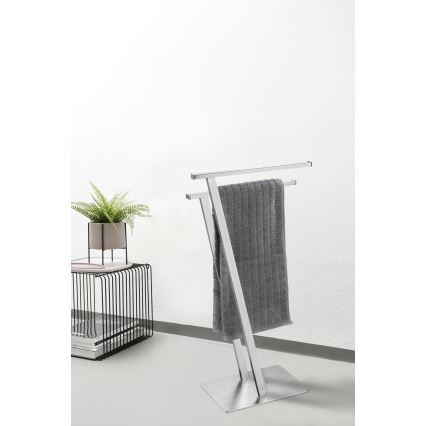 WENKO 24397100 - Toallero LIRIO 20x76,5 cm acero inoxidable/satinado