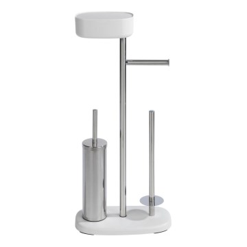WENKO 24420100 - Juego para WC RIVAZZA 17x72,5 cm blanco