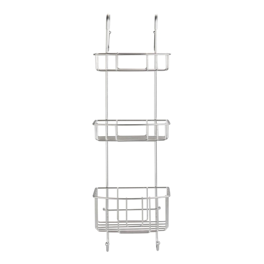 WENKO 24422100 - Estante OLESI 22,5x70 cm acero inoxidable/plata