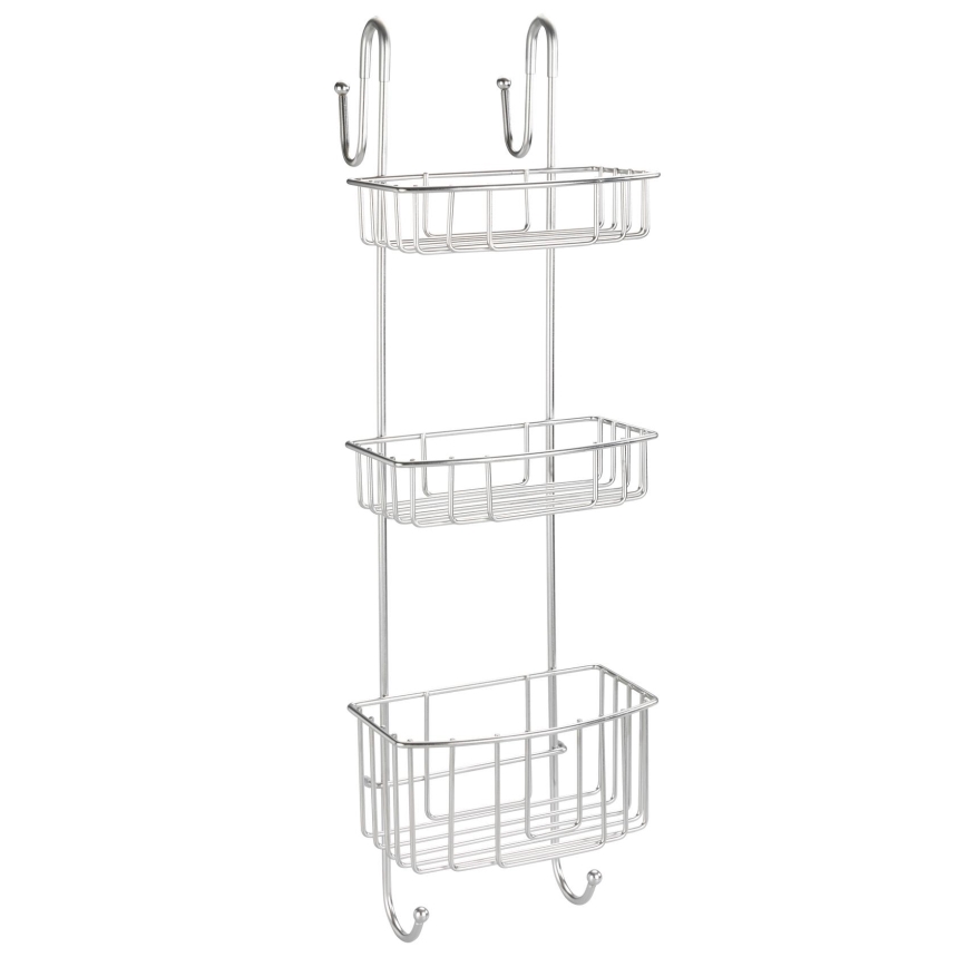 WENKO 24422100 - Estante OLESI 22,5x70 cm acero inoxidable/plata