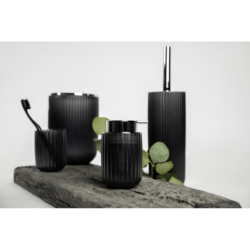WENKO 24489100 - Vaso AGROPOLI 7,5 x 10 cm gris