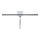 WENKO 24506100 - Limpiacristales TERNI 40x17 cm cromado brillante