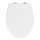 WENKO 24571100-WC asiento para inodoro VORNO NEO 46x37 cm blanco/plateado