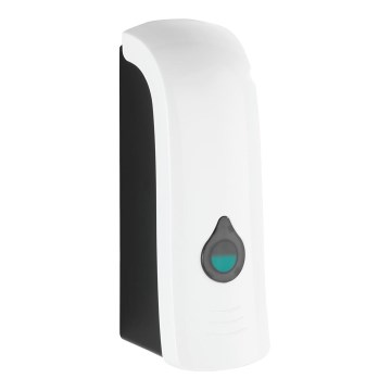 WENKO 24588100-Dispensador de jabón RANERA 740 ml blanco/negro
