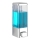 WENKO 24593100 - Dispensador de jabón ISTRES 320 ml, cromo brillante/transparente