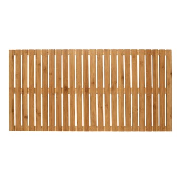 WENKO 24611100 - Felpudo BAMBUSA 100x50 cm marrón