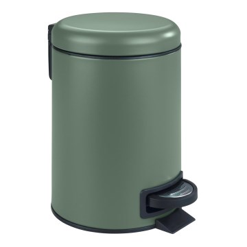 WENKO 24636100 - Cesto LEMAN 17x25 cm verde/negro