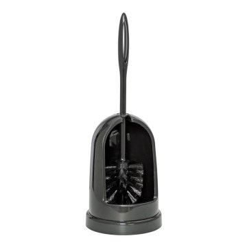 WENKO 24637100 - Escobilla para WC STANDARD 14x40 cm negra