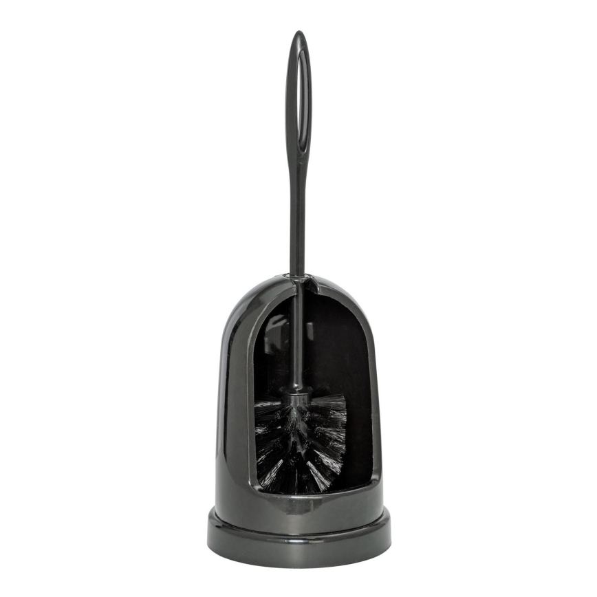 WENKO 24637100 - Escobilla para WC STANDARD 14x40 cm negra