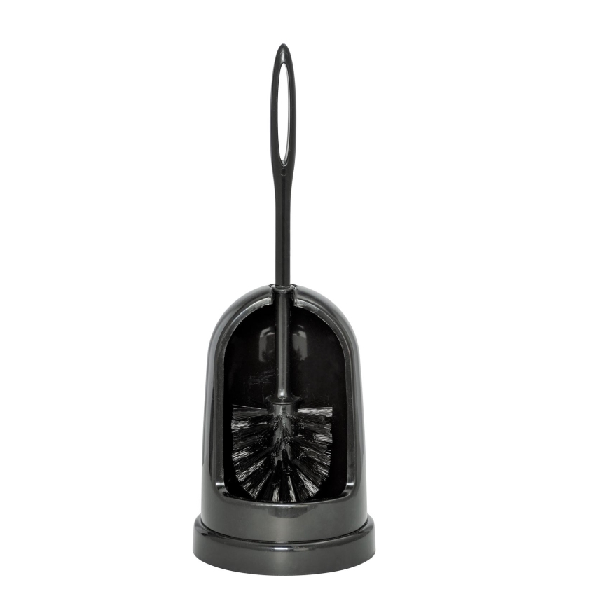 WENKO 24637100 - Escobilla para WC STANDARD 14x40 cm negra