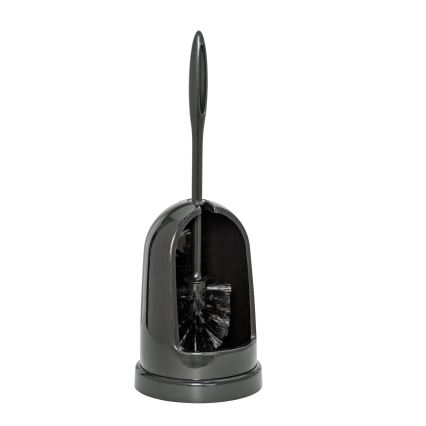 WENKO 24637100 - Escobilla para WC STANDARD 14x40 cm negra