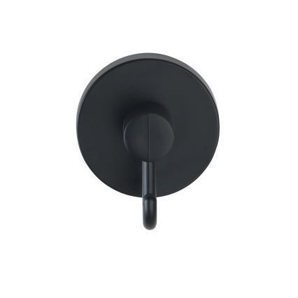 WENKO 24730100-Gancho VACUUM-LOC redondo SCHW 6x6,7 cm negro