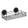 WENKO 24732100-Repisa VACUUM-LOC redonda 26x14 cm negra