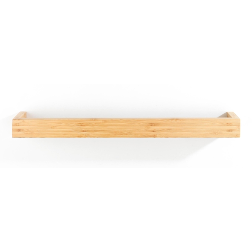 WENKO 24742100 - Toallero BAMBUSA 60x9 cm marrón