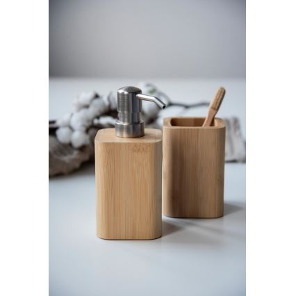 WENKO 24746100 - Vaso BAMBUSA 7,1x10,7 cm marrón