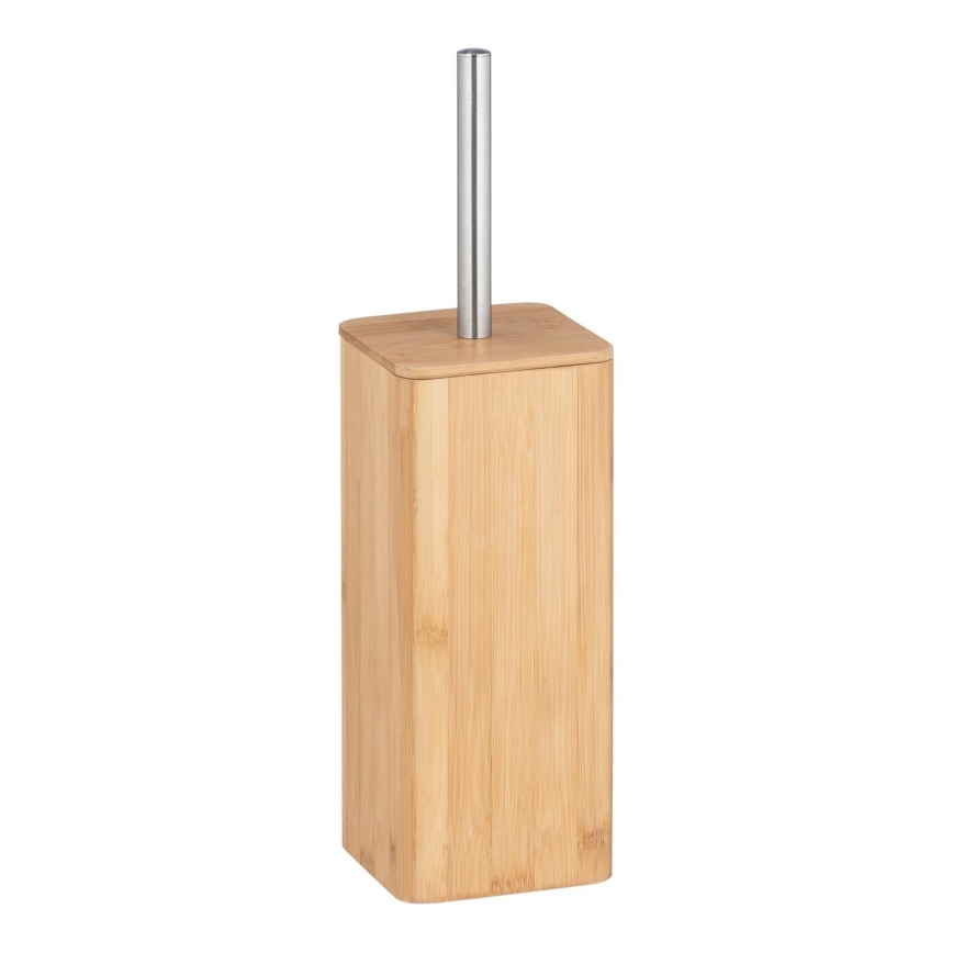 WENKO 24748100 - Escobilla para inodoro BAMBUSA 10x37,5 cm marrón