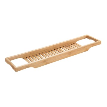 WENKO 24750100 - Estante para bañera BAMBUSA 70x16 cm marrón