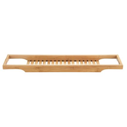 WENKO 24750100 - Estante para bañera BAMBUSA 70x16 cm marrón