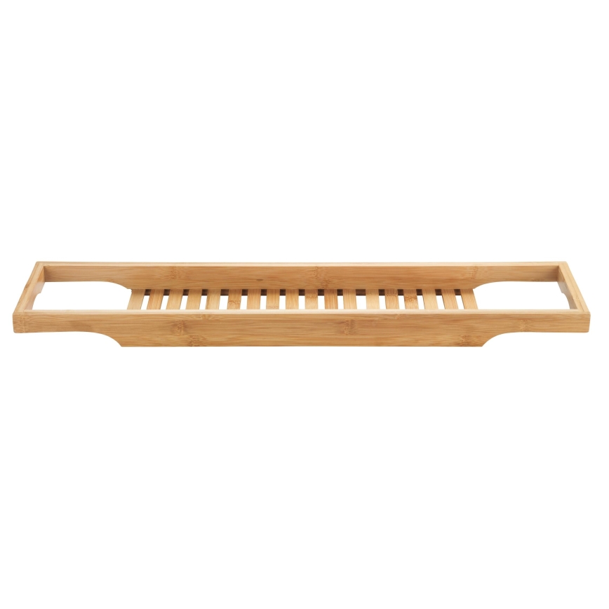 WENKO 24750100 - Estante para bañera BAMBUSA 70x16 cm marrón