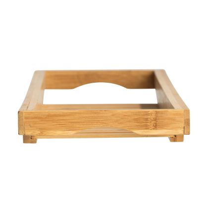 WENKO 24750100 - Estante para bañera BAMBUSA 70x16 cm marrón