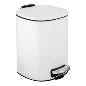 WENKO 24779100 - Cesta ALASSIO 20,5x27 cm blanco/negro