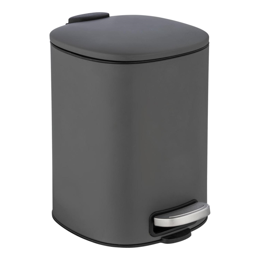 WENKO 24780100 - Cesto ALASSIO 20,5x27 cm gris/negro