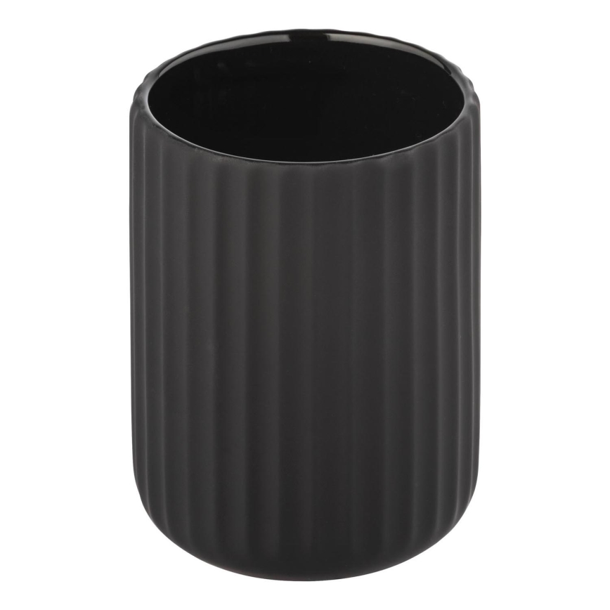 WENKO 24803100 - Vaso BELLUNO 8x11 cm negro