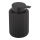 WENKO 24804100 - Dispensador de jabón BELLUNO 8x13,5 cm negro