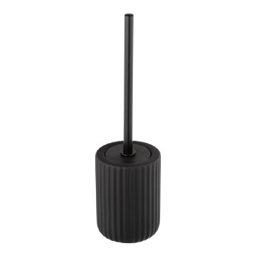 WENKO 24805100 - Escobilla para inodoro BELLUNO 11,5x42 cm negra