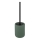 WENKO 24808100 - Cepillo de inodoro BELLUNO 11,5 x 42 cm verde/negro