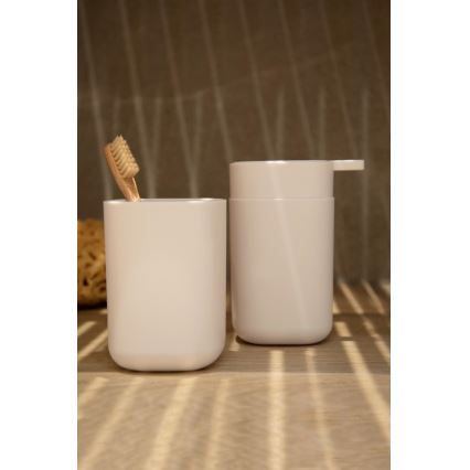 WENKO 24829100 - Dispensador de jabón DAVOS 350 ml, blanco
