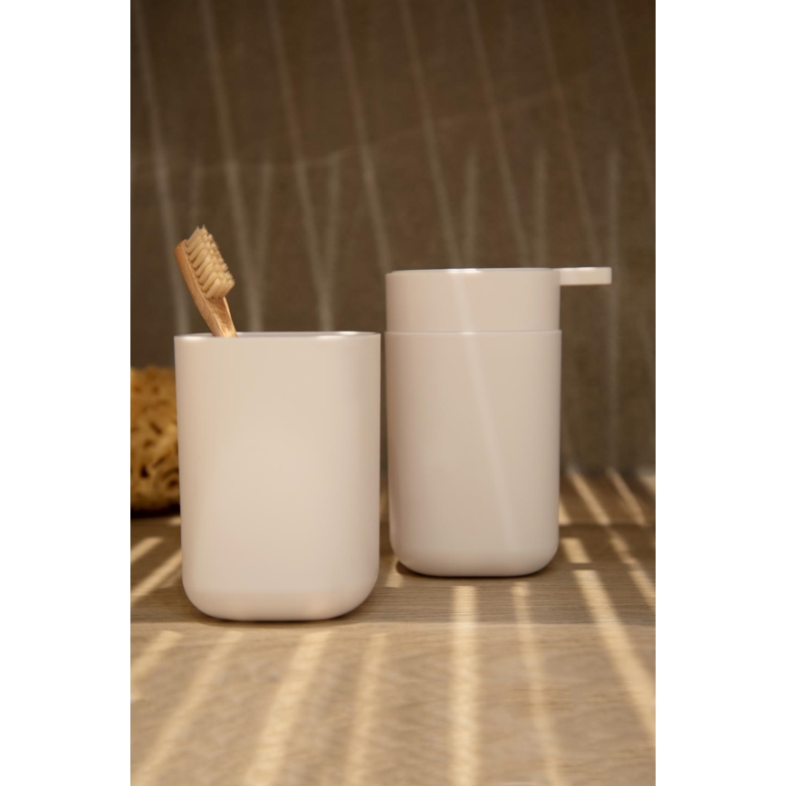 WENKO 24829100 - Dispensador de jabón DAVOS 350 ml, blanco