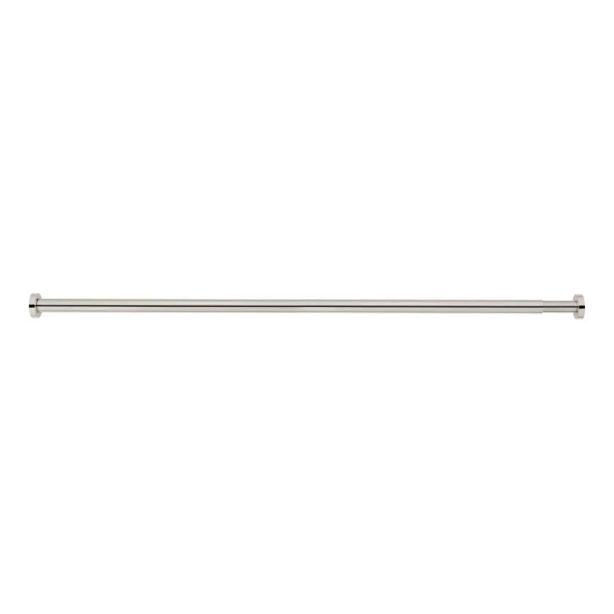 WENKO 24888100 - Barra de ducha LUZ 185x2,8 cm acero inoxidable/cromo brillante