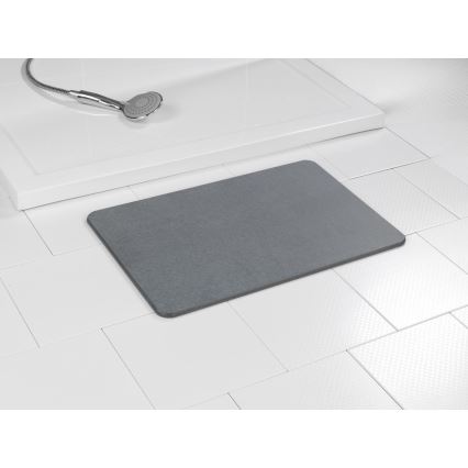 WENKO 24936100 - Alfombrilla SIMI 39x60 cm, gris