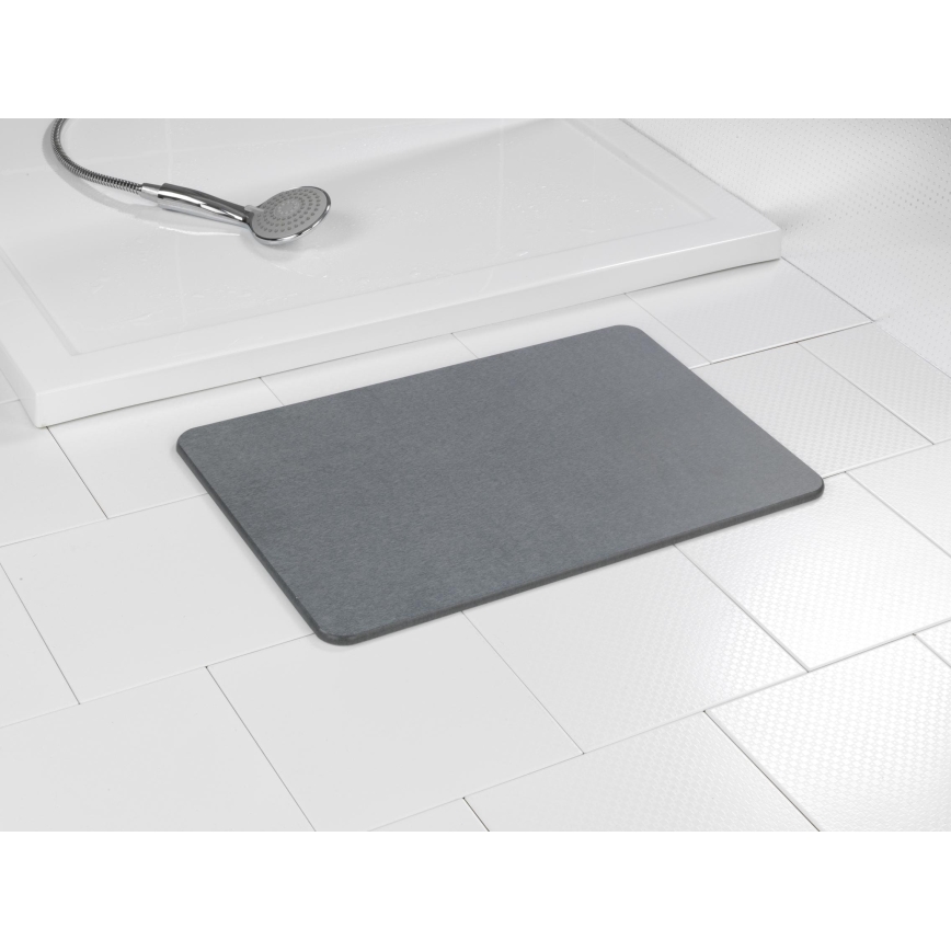 WENKO 24936100 - Alfombrilla SIMI 39x60 cm, gris