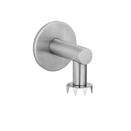 WENKO 24971100-Soporte para jabón TURBO-LOC 4,5x7 cm plateado