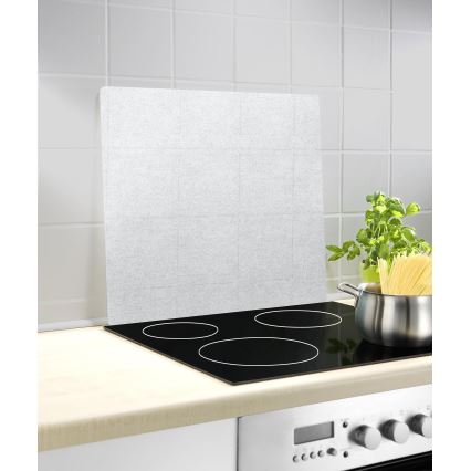 WENKO 2511910800 - Cubierta protectora 50x56 cm transparente/gris