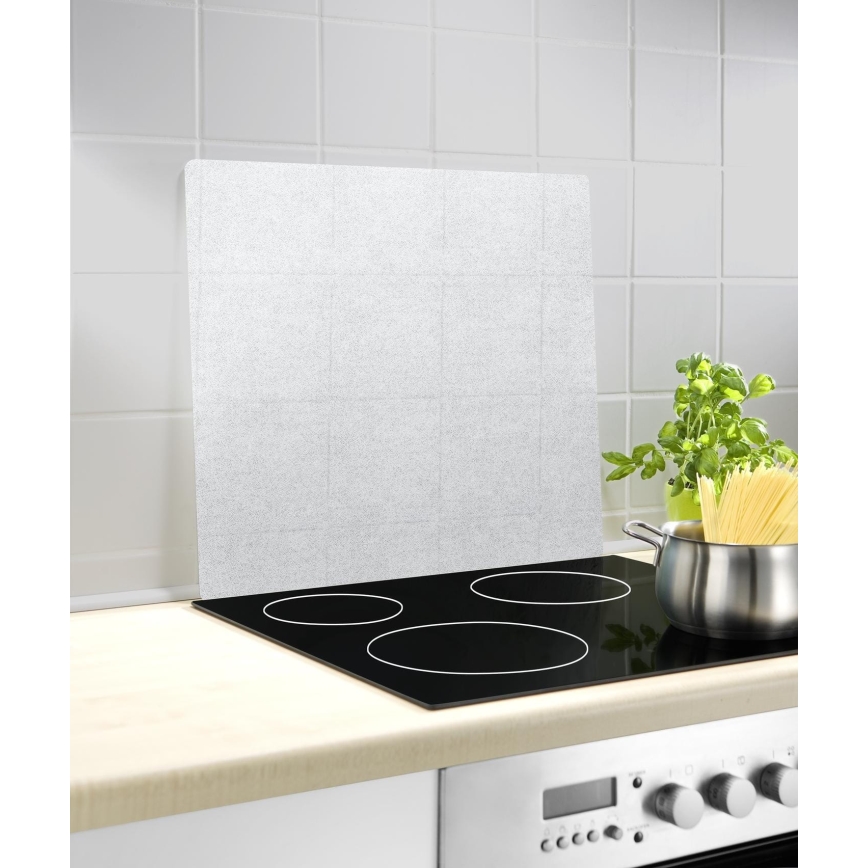 WENKO 2511910800 - Cubierta protectora 50x56 cm transparente/gris