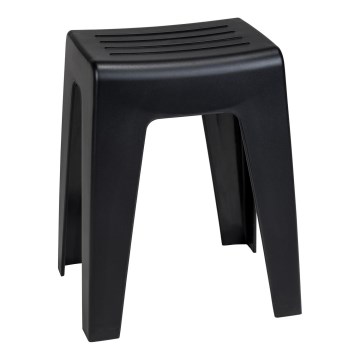 WENKO 25156100 - Taburete KUMBA 38x47 cm negro